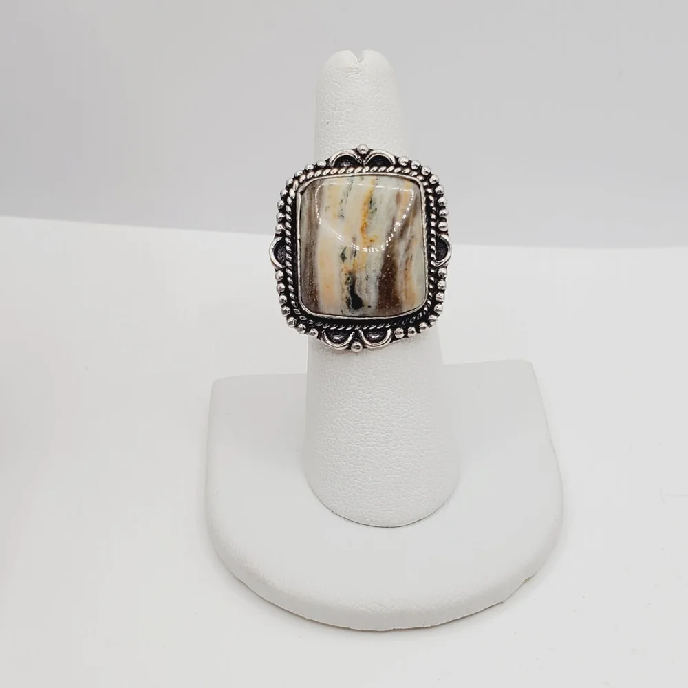 Jasper Statement Ring